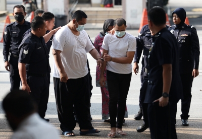DPP Rozaliana Zakaria informed the court that 35 witnesses, including bank officers and account holders, will testify in the money laundering trial of Tengku Arif Bongsu Tengku Hamid, Nidarahayu Zainal, and her husband, Raibafie Amdan, who face 19 counts involving over RM250,000 under the Anti-Money Laundering Act. — Bernama pic